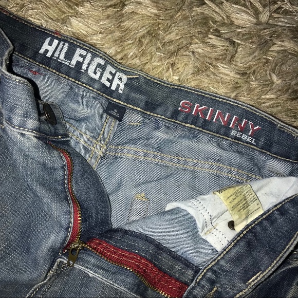 tommy skinny blue jeans - Picture 2 of 6